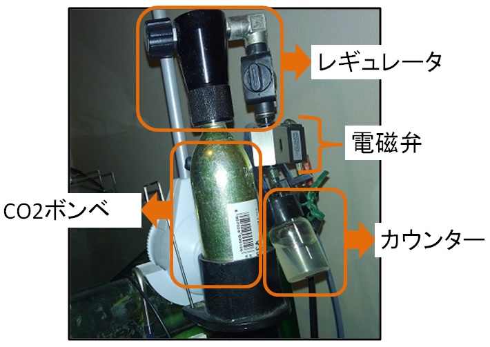 スドー株式会社の二酸化炭素強制添加セット